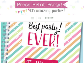 'pressprintparty.com' screenshot