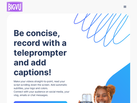 'bigvu.tv' screenshot