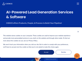 'cience.com' screenshot