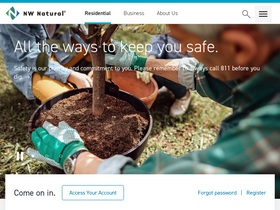 'nwnatural.com' screenshot