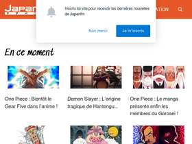 'japanfm.fr' screenshot