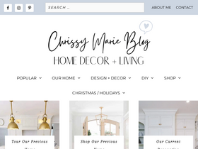 'chrissymarieblog.com' screenshot