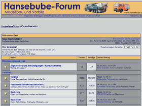 'hansebubeforum.de' screenshot