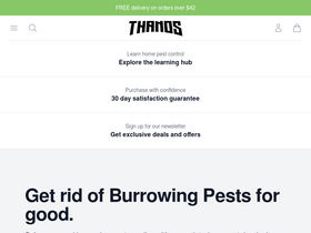 'thanoshome.com' screenshot