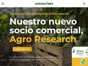 agroquimex.com homepage screenshot