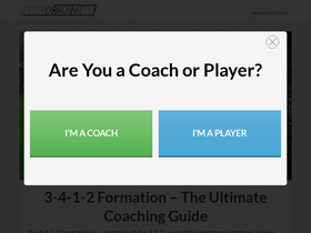 'soccercoachingpro.com' screenshot