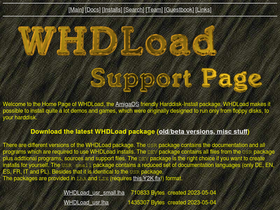'whdload.de' screenshot