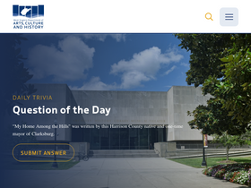 'wvculture.org' screenshot