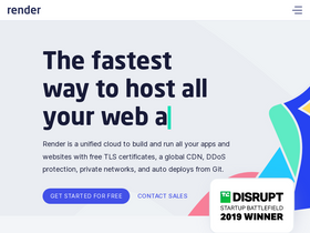 'render.com' screenshot