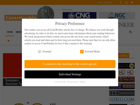 'coinsweekly.com' screenshot