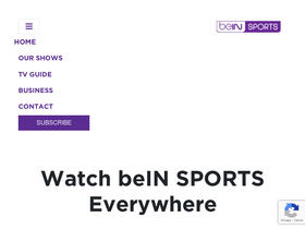 'bein.com' screenshot