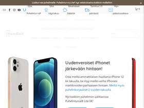 Handle it Store homepage screenshot