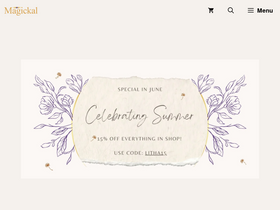 'magickalspot.com' screenshot