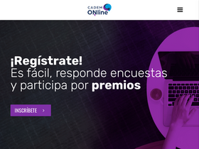 'cademonline.cl' screenshot