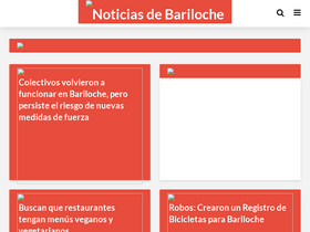 'noticiasdebariloche.com.ar' screenshot