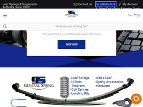 'generalspringkc.com' screenshot