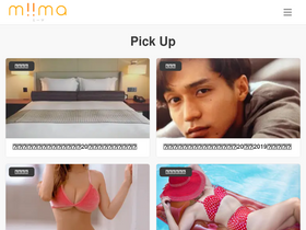 'miima.jp' screenshot