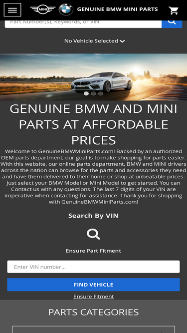 genuinebmwminiparts.com