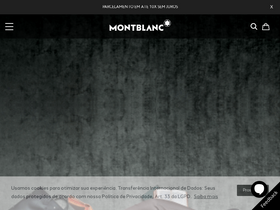 'montblanc.com.br' screenshot