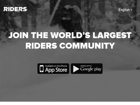 'riders.co' screenshot