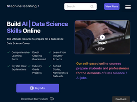 'machinelearningplus.com' screenshot