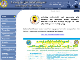 'catamilacademy.org' screenshot