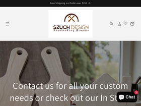szuchdesign.com homepage screenshot