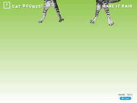 'cat-bounce.com' screenshot