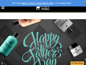 'peteandpedro.com' screenshot