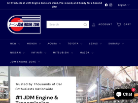 'jdmenginezone.com' screenshot
