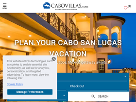 'caboweather.com' screenshot