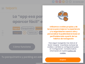 'telpark.com' screenshot