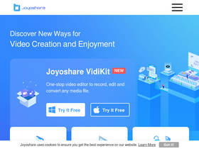'joyoshare.com' screenshot