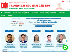 'nctu.edu.vn' screenshot