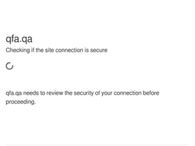 'qfa.qa' screenshot