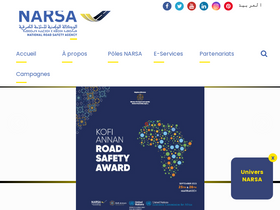'narsa.ma' screenshot