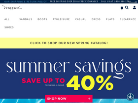 'marmishoes.com' screenshot