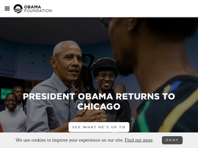 'obama.org' screenshot