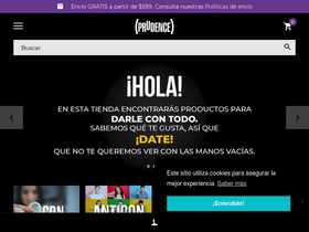 'prudence.com.mx' screenshot