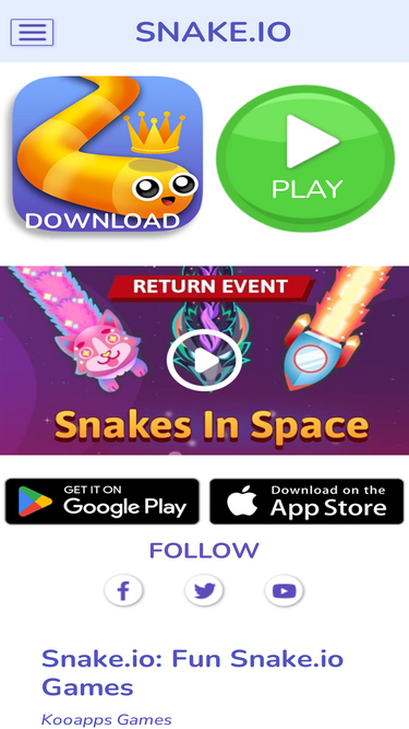 Snaker.io ! on the App Store