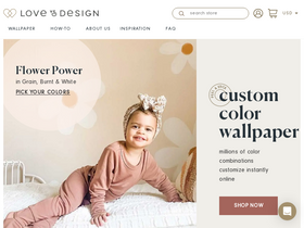 'lovevsdesign.com' screenshot