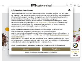 'teegschwendner.de' screenshot