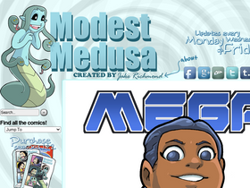 'modestmedusa.com' screenshot