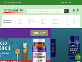 'vitaminlife.com' screenshot