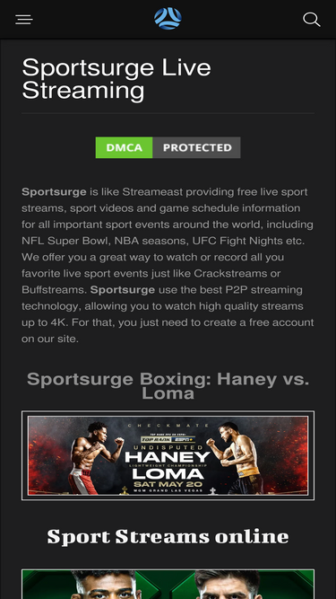 Sportsurge ufc 2025