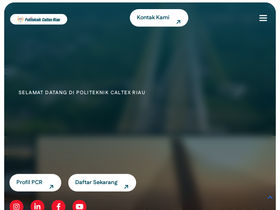 'pcr.ac.id' screenshot