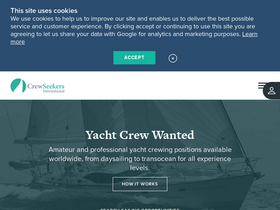 'crewseekers.net' screenshot