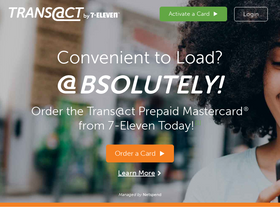 'transact711.com' screenshot