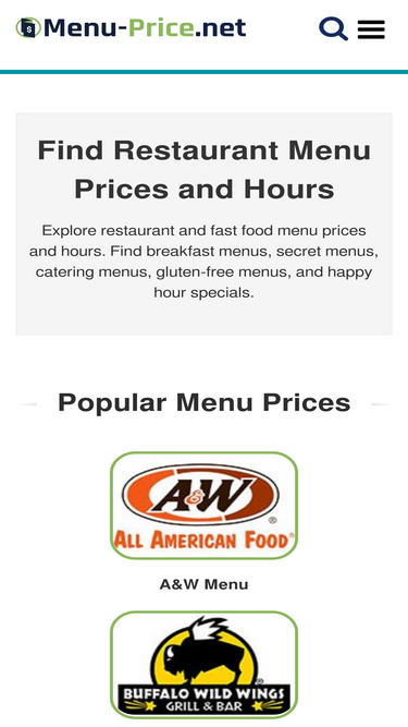 menu-price.net