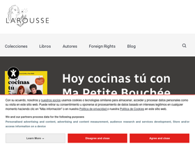 'larousse.es' screenshot